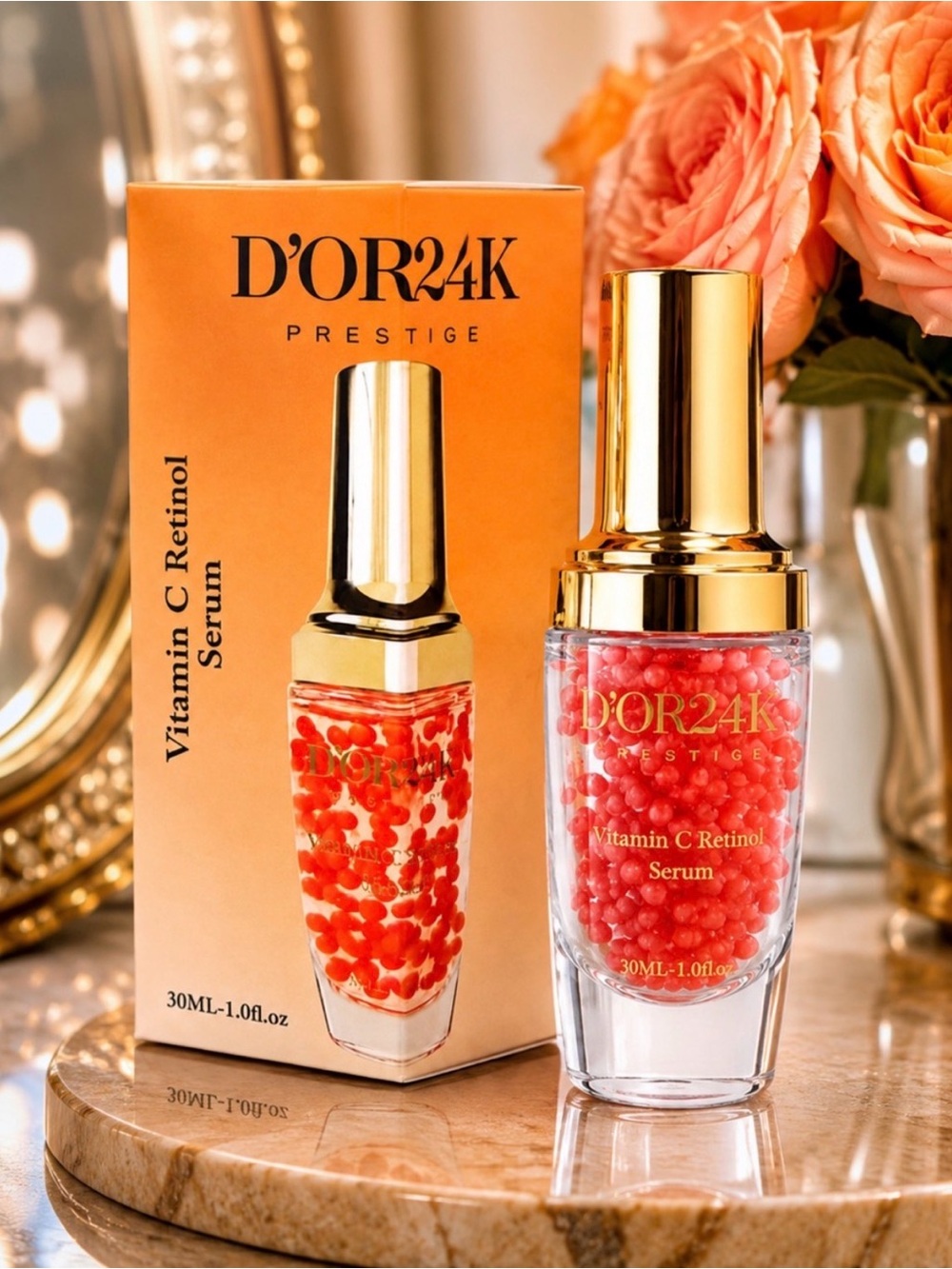 D’OR24K Prestige Vitamin C Retinol Serum Anti-Aging Skincare